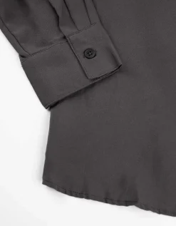 Overhemdblouse - Zwangerschapskleding - donkergrijs