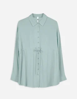 Overhemdblouse - Zwangerschapskleding - groen