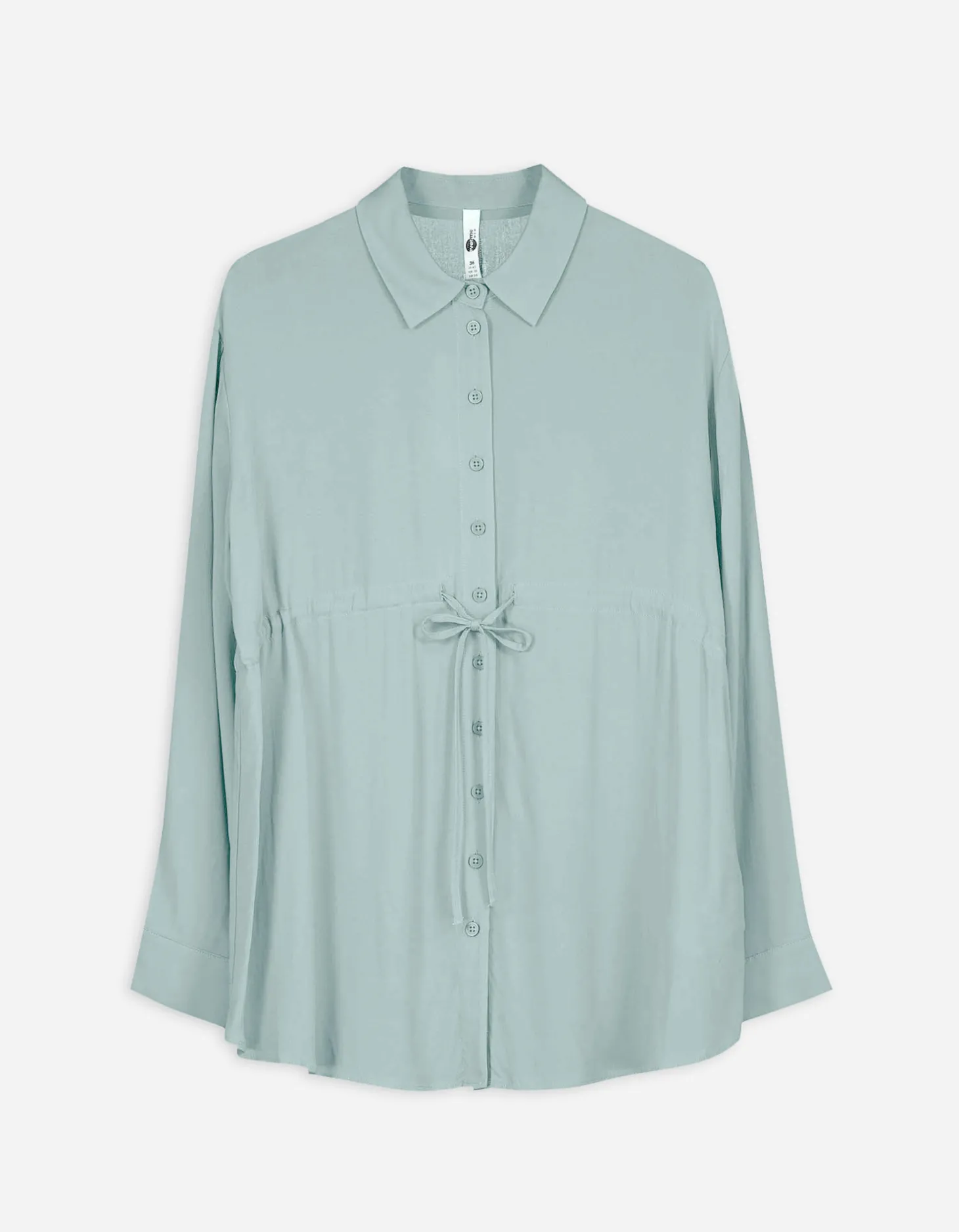 Overhemdblouse - Zwangerschapskleding - groen
