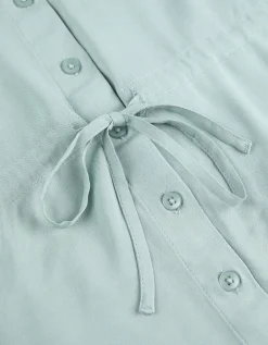 Overhemdblouse - Zwangerschapskleding - groen