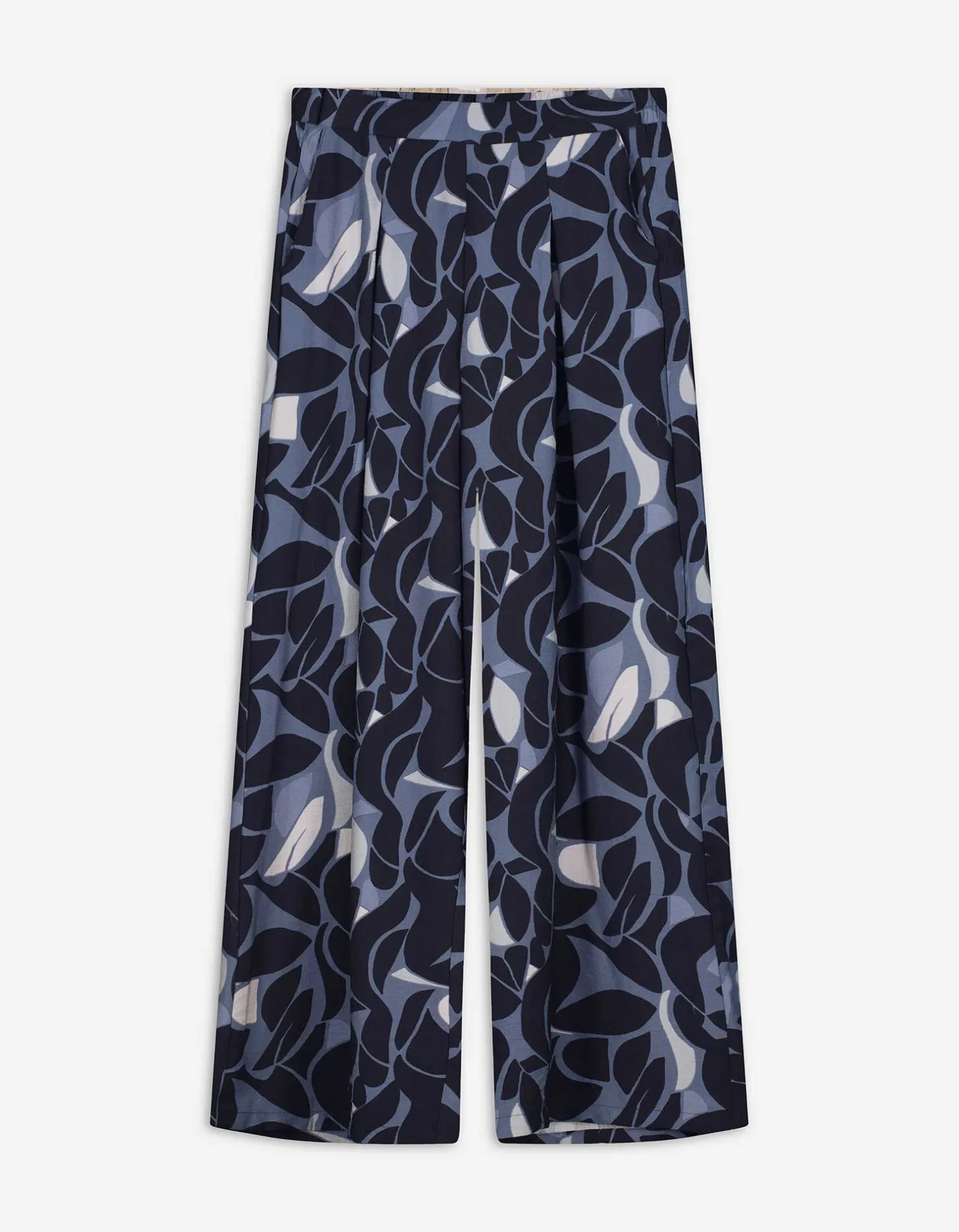 Palazzobroek - Print all-over - blauw