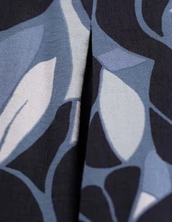 Palazzobroek - Print all-over - blauw