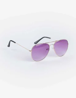 Pilotenbril - Metallic details - goud