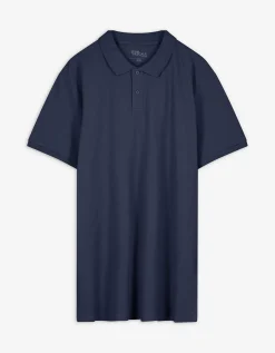 Poloshirt - Effen - donkerblauw