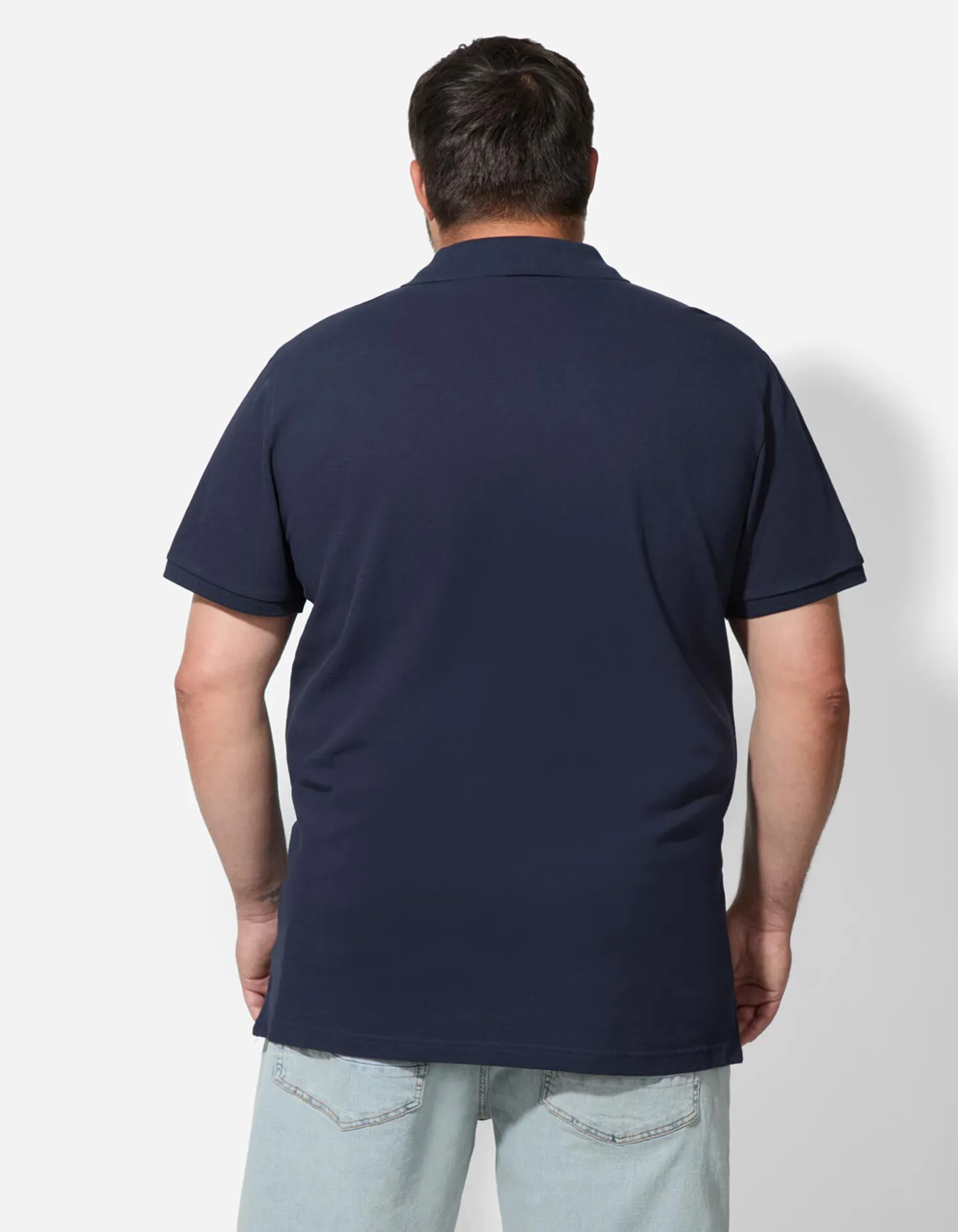Poloshirt - Effen - donkerblauw