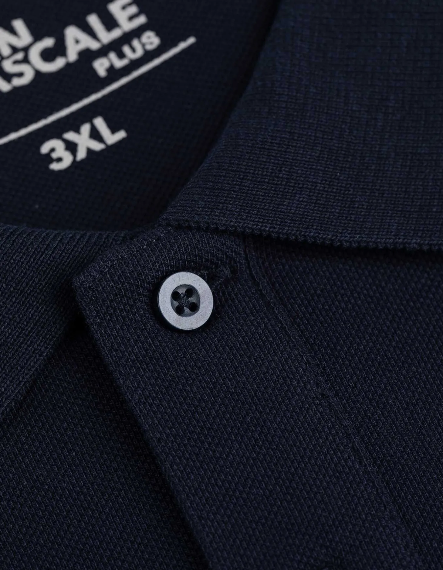 Poloshirt - Effen - donkerblauw