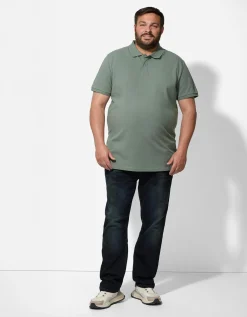Poloshirt - Effen - donkergroen
