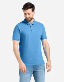 Poloshirt - Katoen - blauw