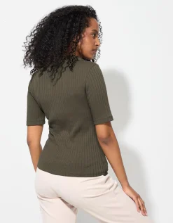 Poloshirt - Katoenmix - donkergroen