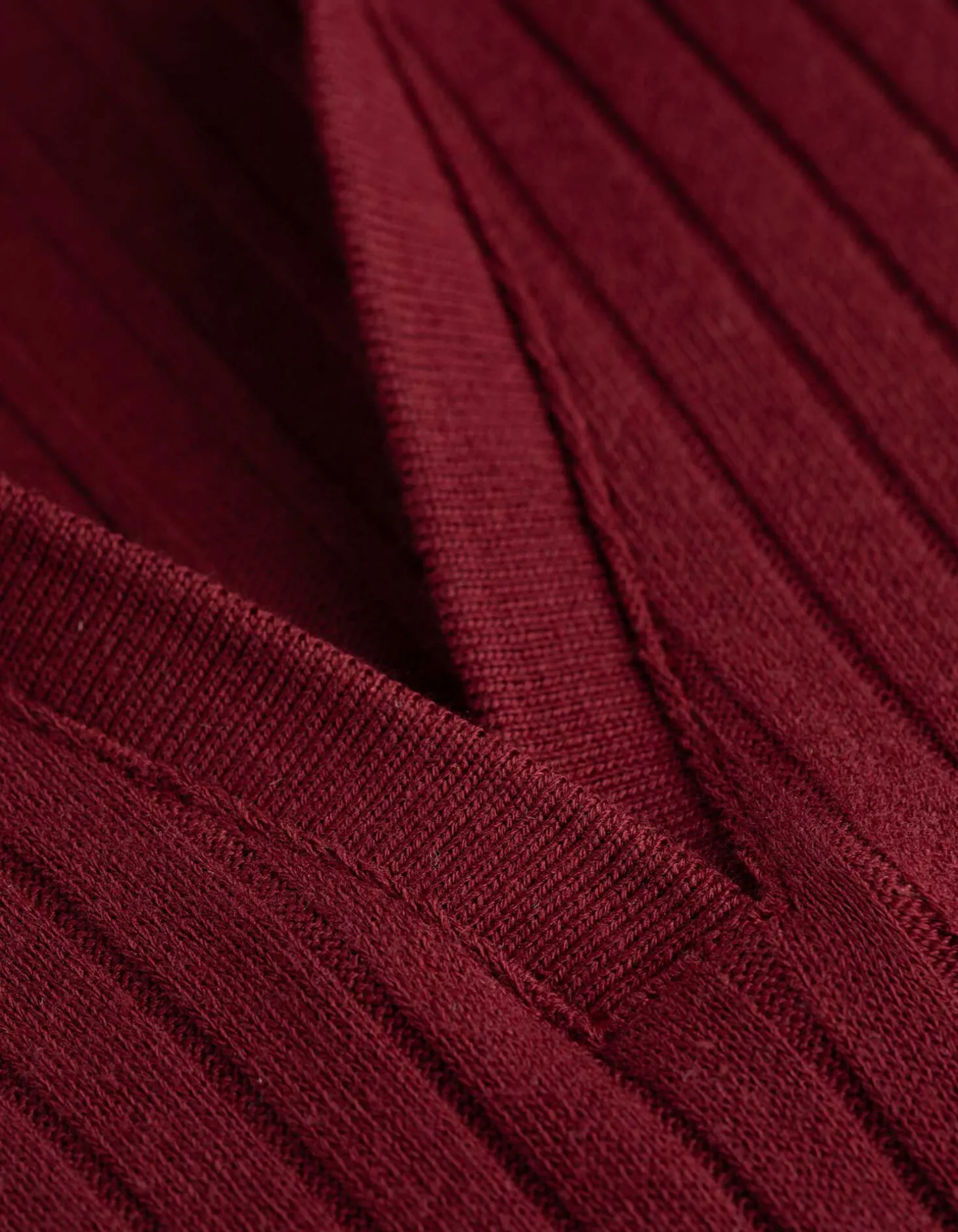 Poloshirt - Katoenmix - donkerrood