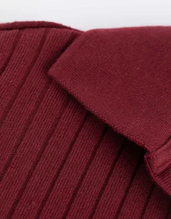 Poloshirt - Katoenmix - donkerrood