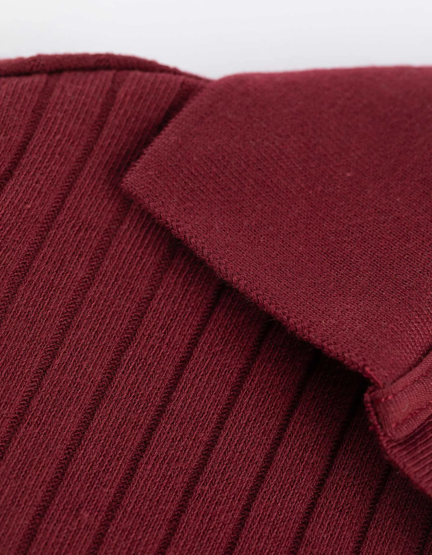 Poloshirt - Katoenmix - donkerrood