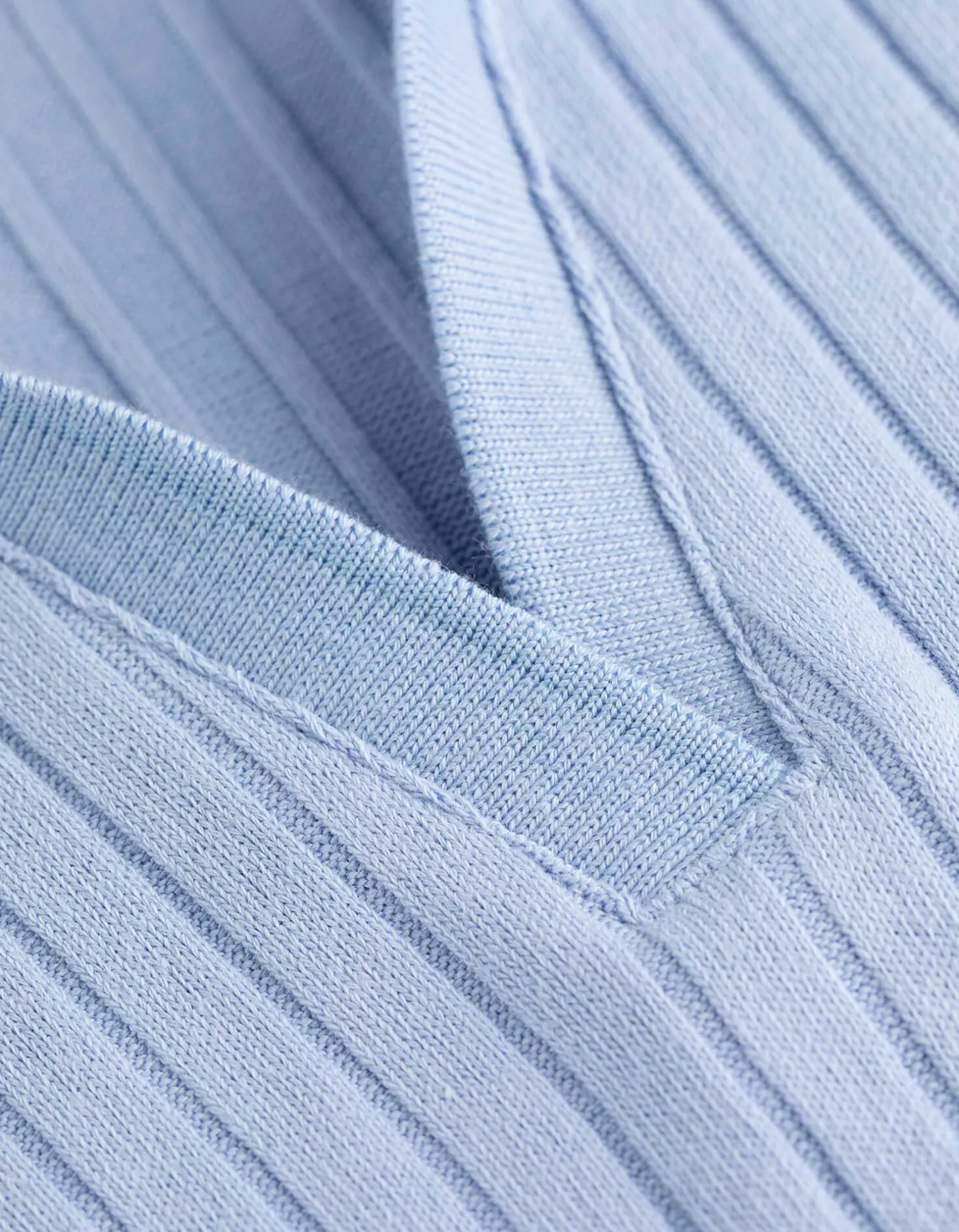 Poloshirt - Katoenmix - lichtblauw