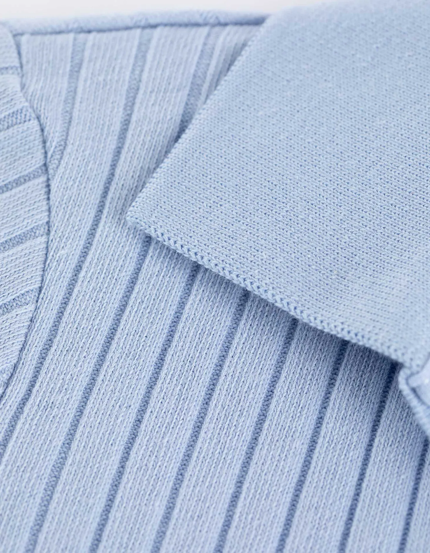 Poloshirt - Katoenmix - lichtblauw