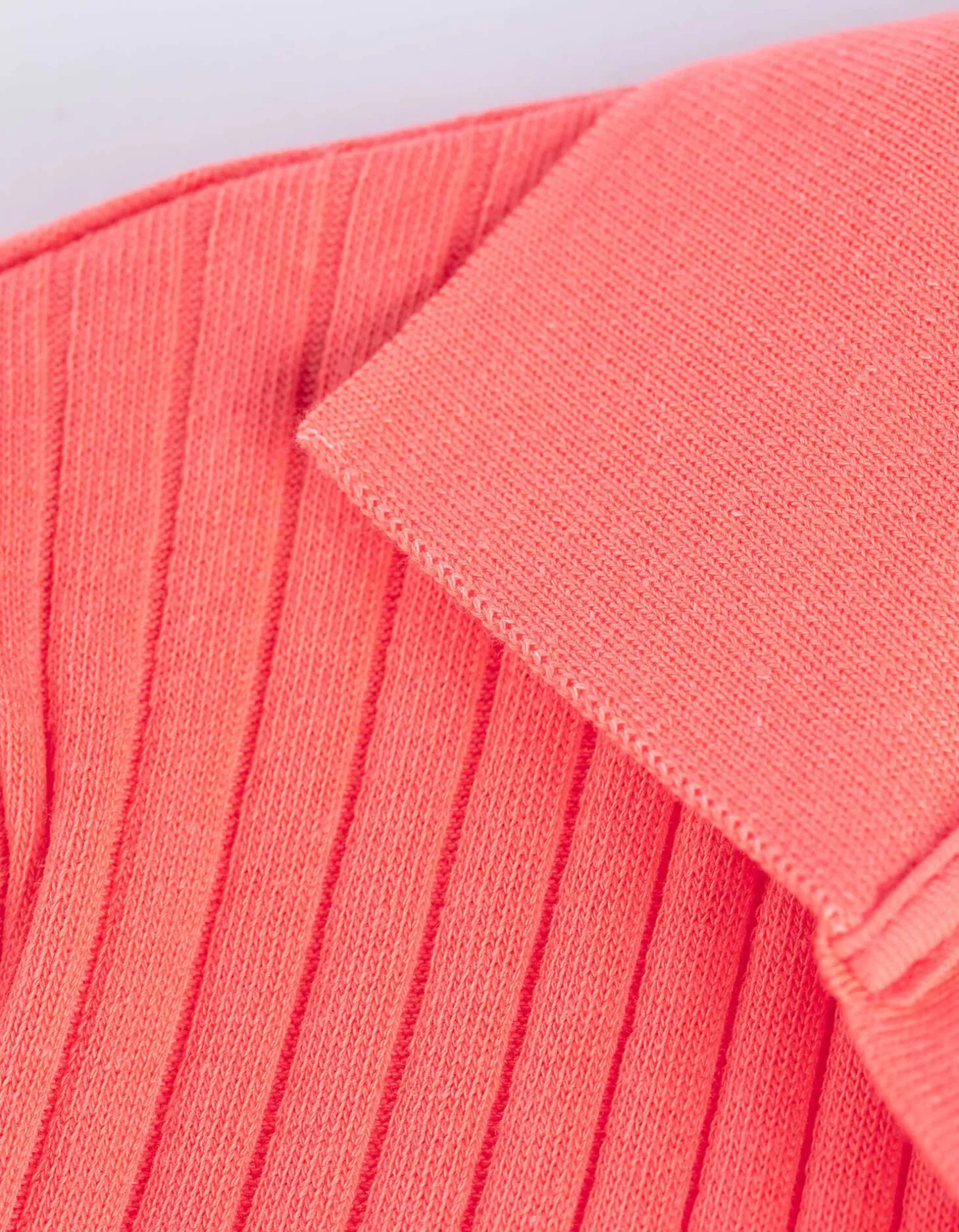 Poloshirt - Katoenmix - lichtrood