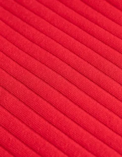 Poloshirt - Katoenmix - rood