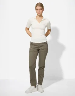 Poloshirt - Katoenmix - wit