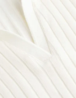 Poloshirt - Katoenmix - wit
