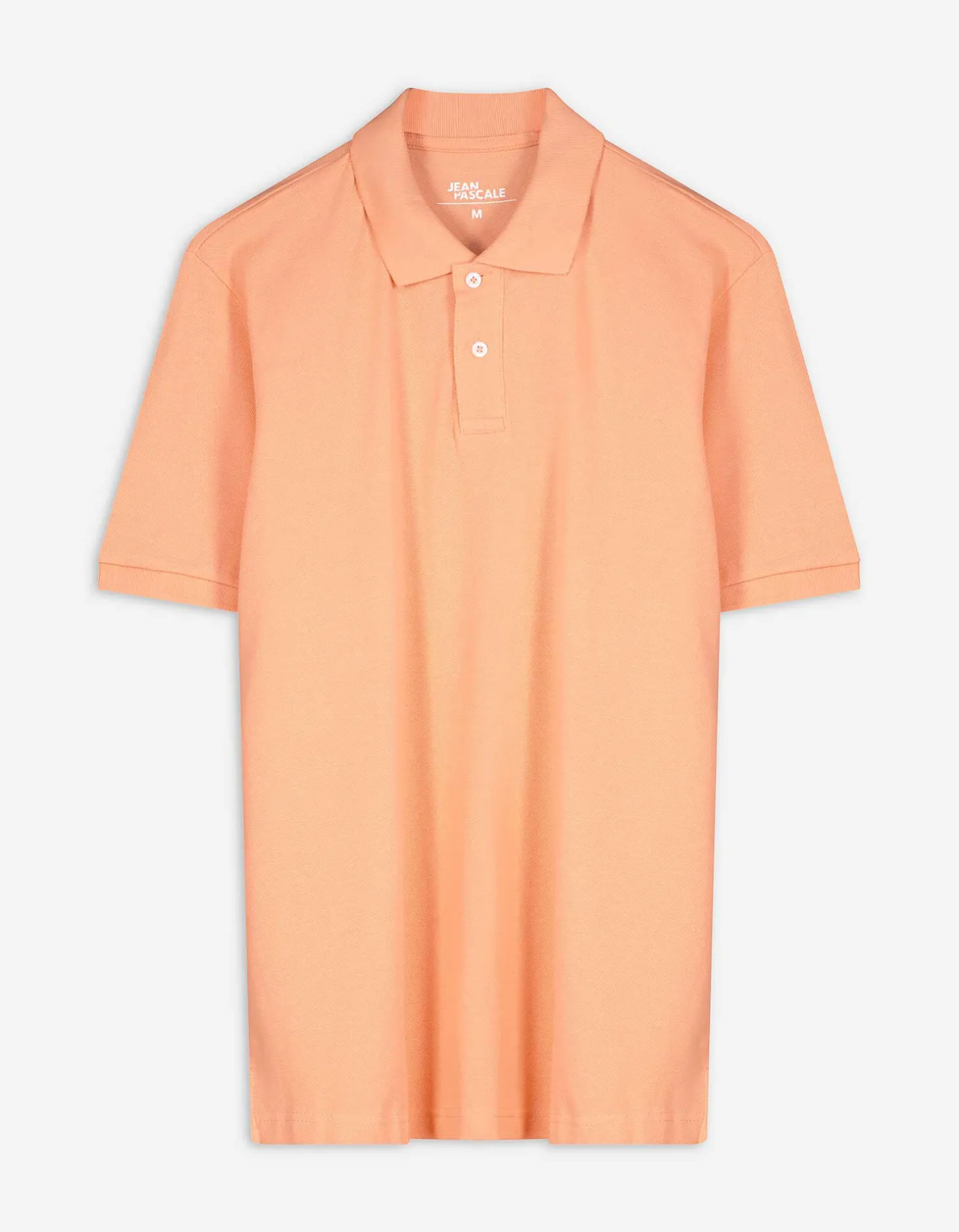 Poloshirt - Knoopsluiting - oranje