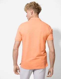 Poloshirt - Knoopsluiting - oranje