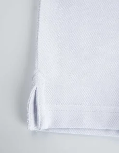 Poloshirt - Knoopsluiting - wit