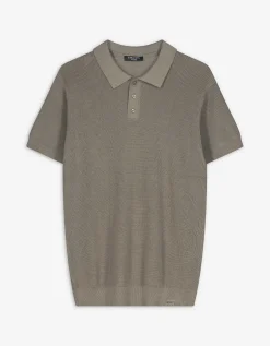 Poloshirt - Polo kraag - donkergroen