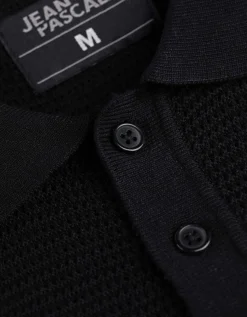 Poloshirt - Polo kraag - zwart