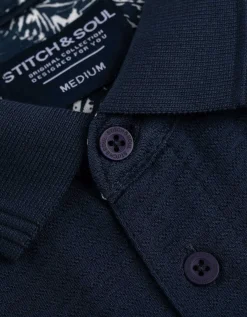 Poloshirt - Regular fit - donkerblauw