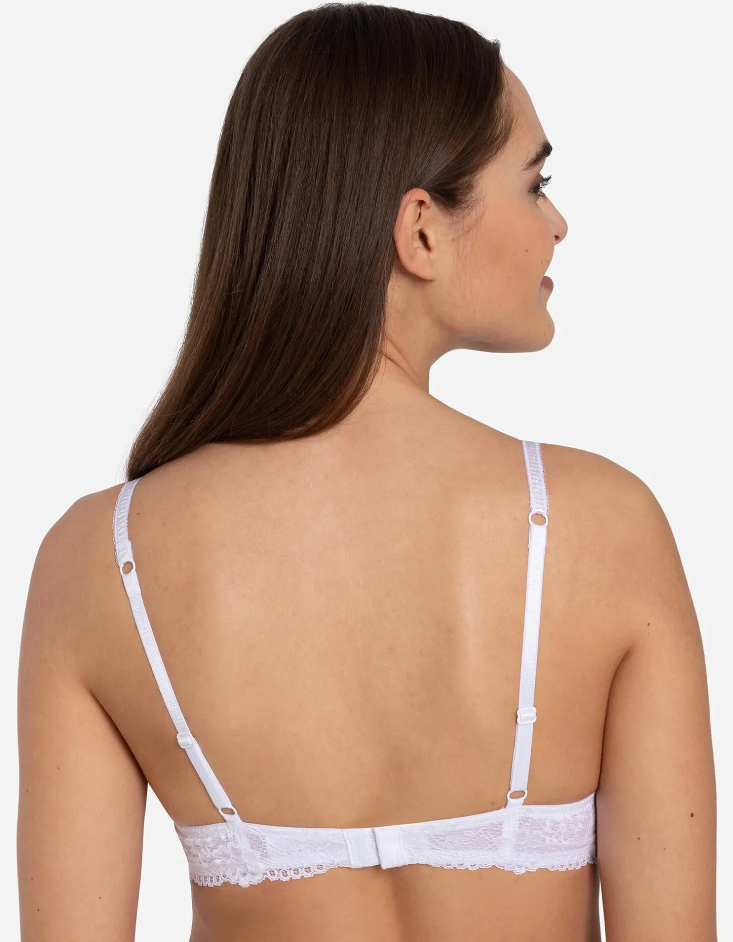 Push-up-bh - met beugel - wit