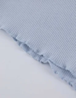 Pyjama set van shirt en broek - Effen - lichtblauw