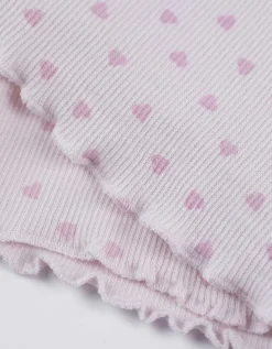 Pyjama set van shirt en broek - Print all-over - lila