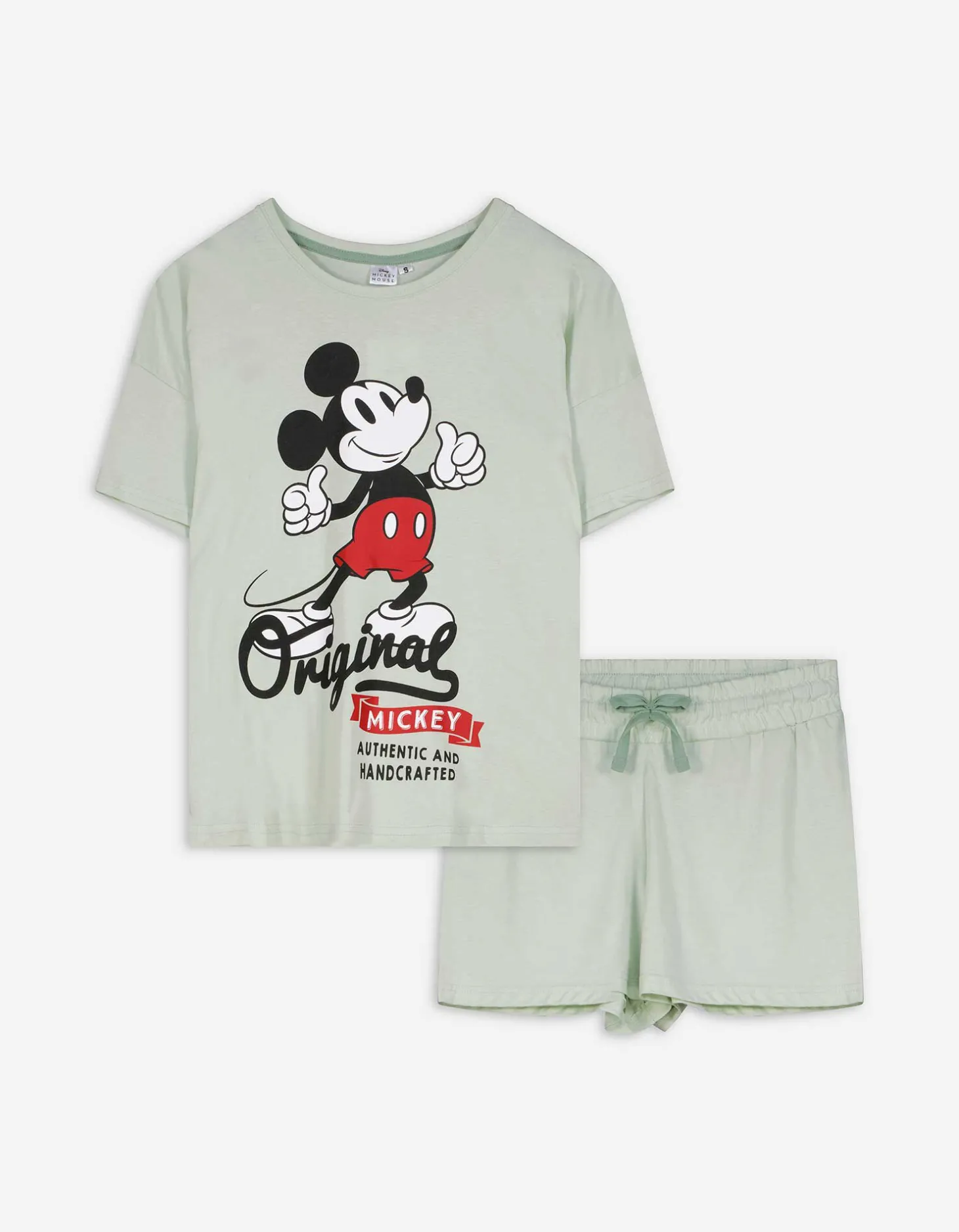Pyjama set van shirt en broek - Disneyprint - lichtblauw