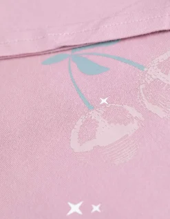Pyjama set van shirt en shorts - Set van 2 - lila