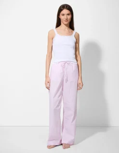 Pyjamabroek - Strepen - pink