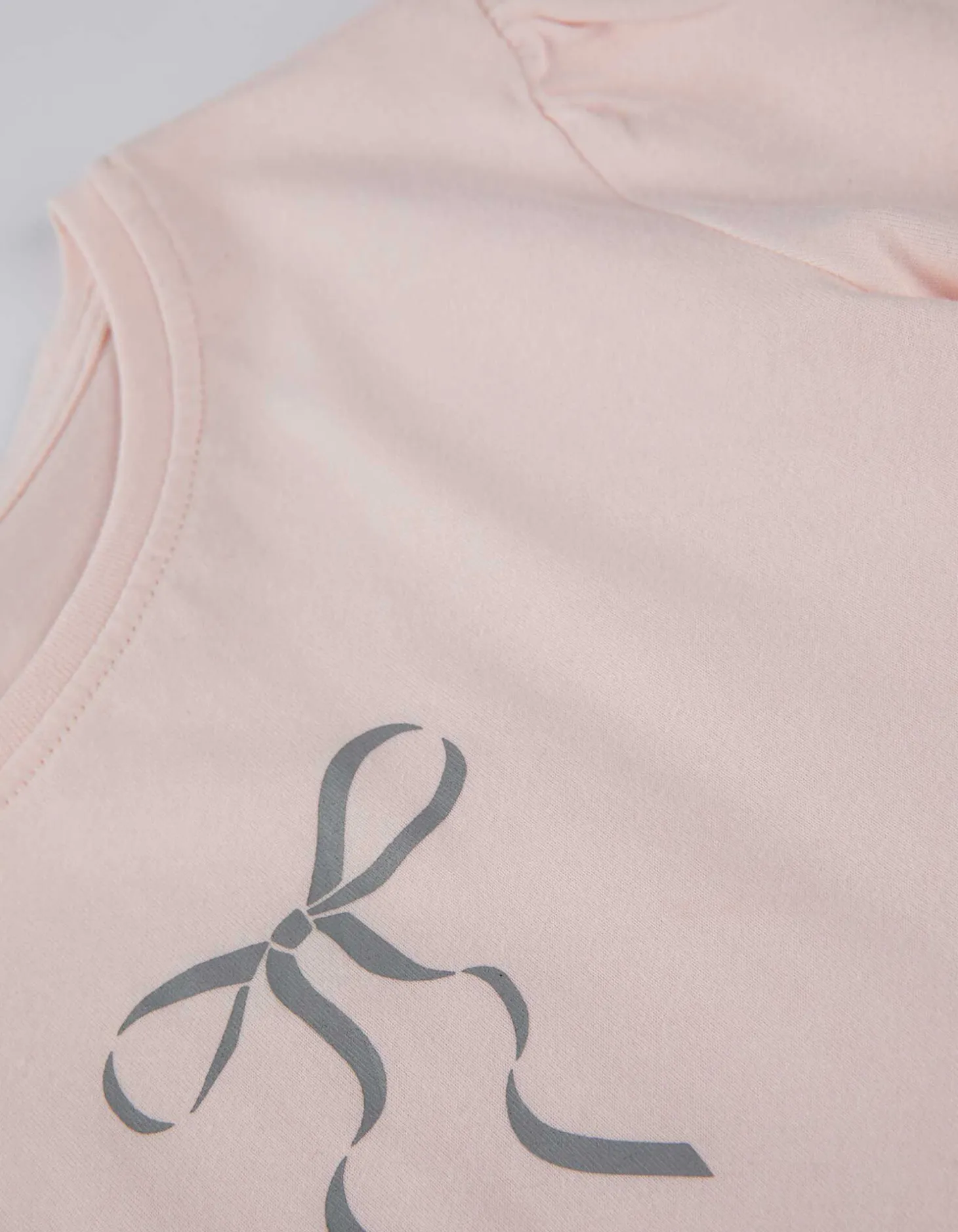 Pyjamaset bestaande uit shirt met lange mouwen en broek - Print - brons