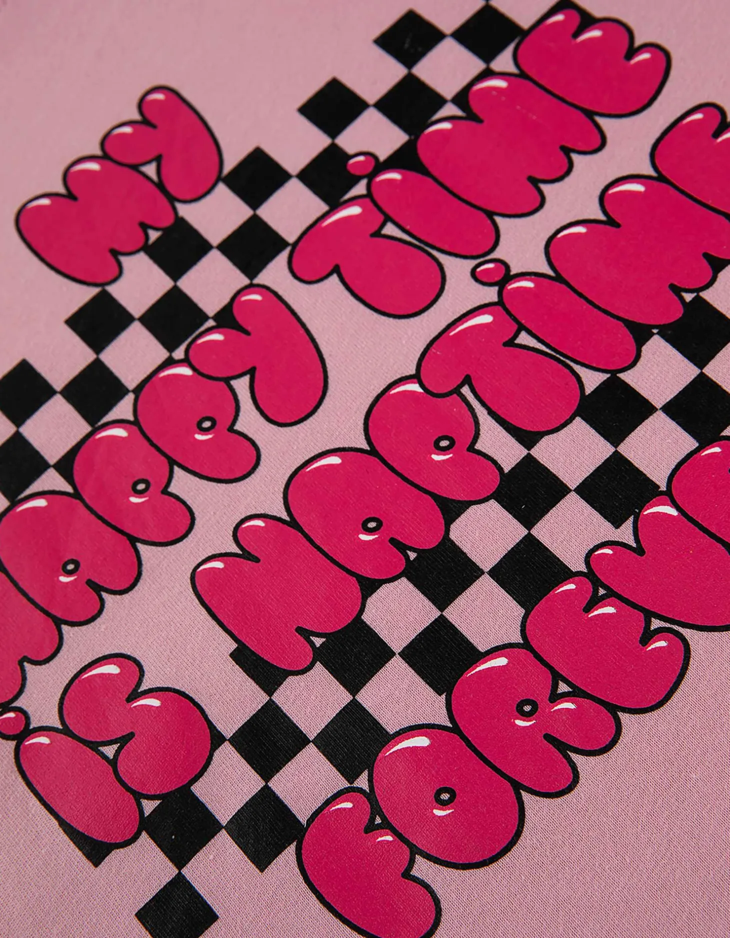 Pyjamaset bestaande uit shirt met lange mouwen en broek - Print - pink