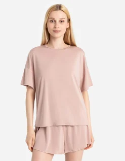 Pyjamashort - Modaal - roze
