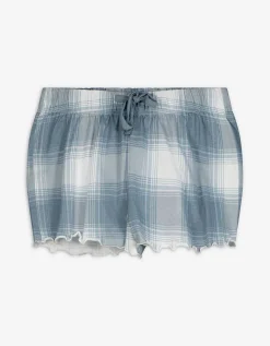 Pyjamashort - Print all-over - blauw