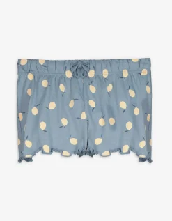 Pyjamashort - Print all-over - blauw