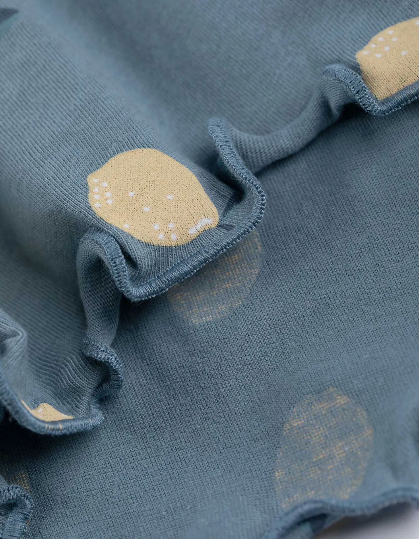 Pyjamashort - Print all-over - blauw