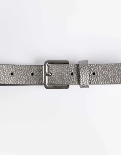 Riem - Imitatieleer - zilver