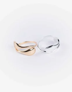 Ring - Set van 2 - goud