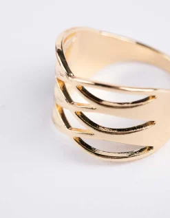 Ring - Set van 2 - goud