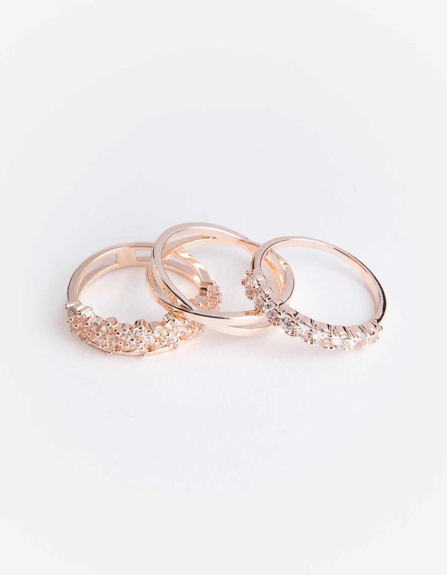 Ring - Set van 3 - koper