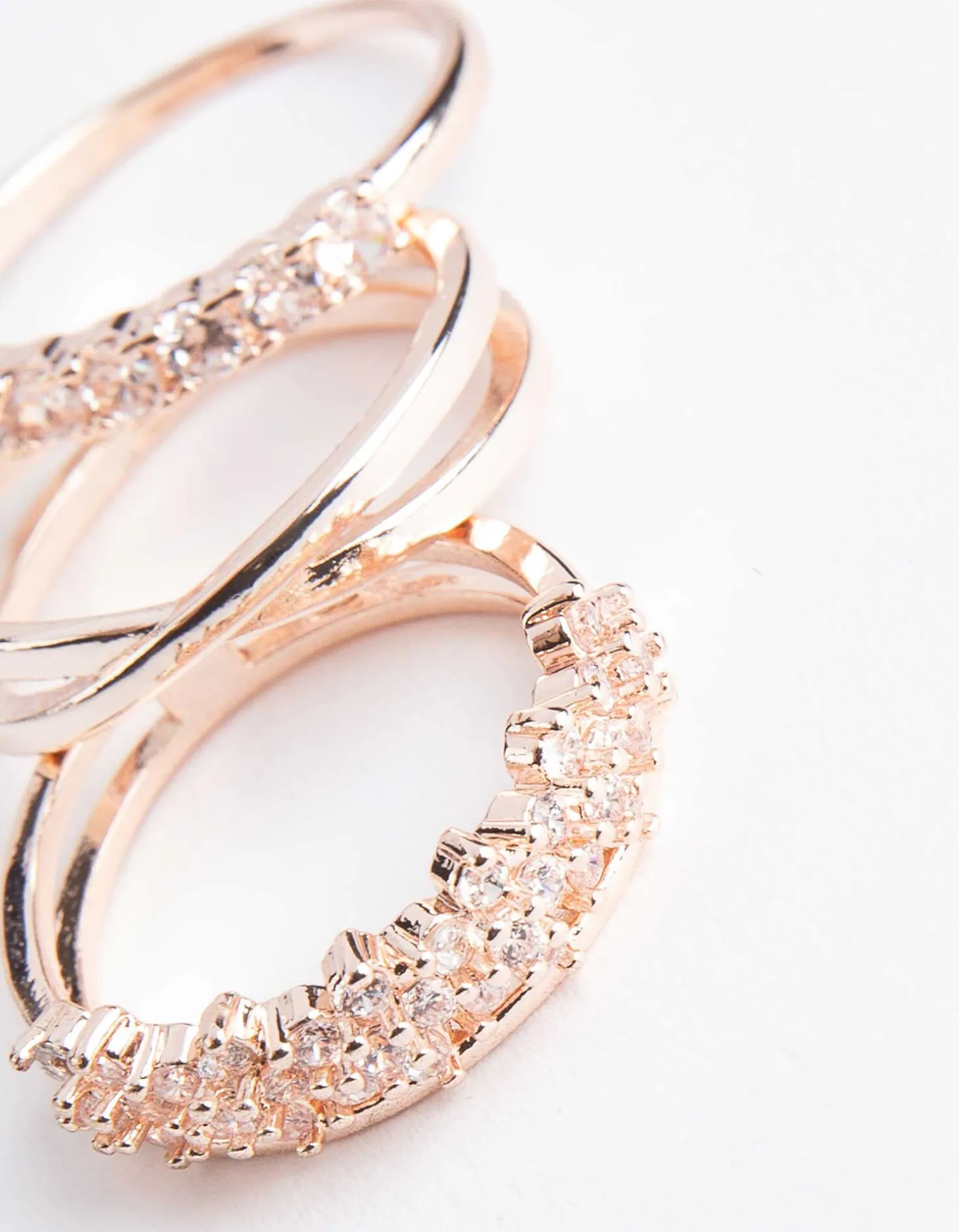 Ring - Set van 3 - koper