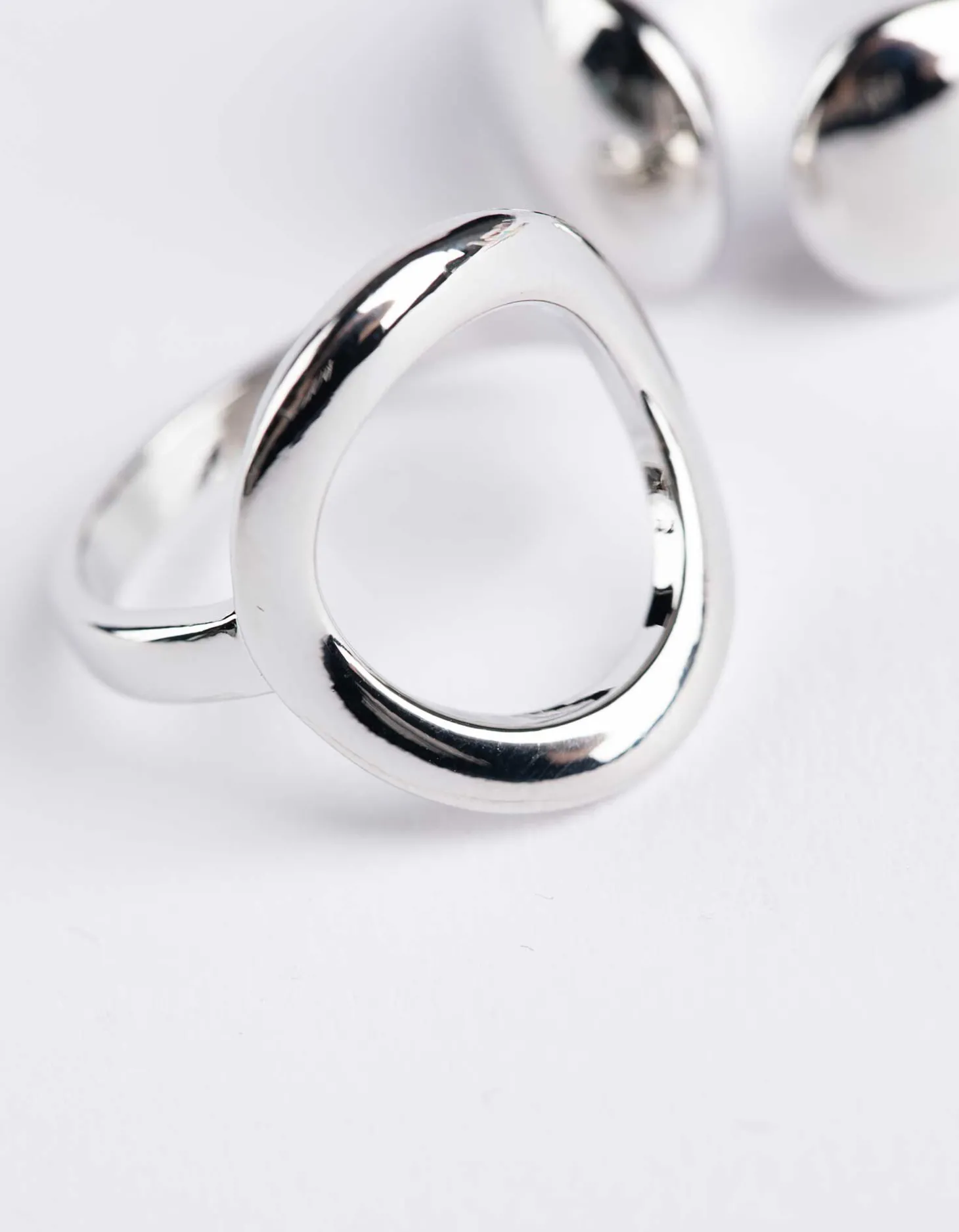Ring - Set van 2 - zilver