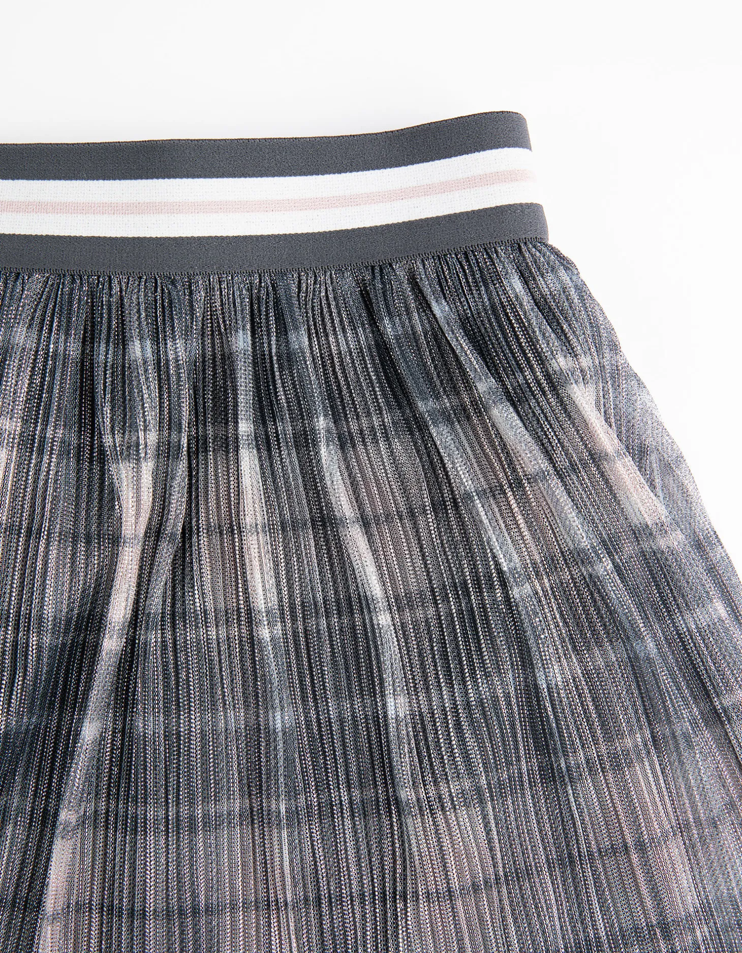 Rok - Lurex - grijs