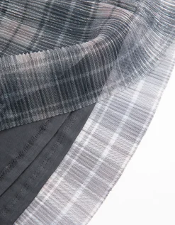 Rok - Lurex - grijs