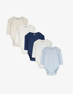 Romper lange mouw - Set van 5