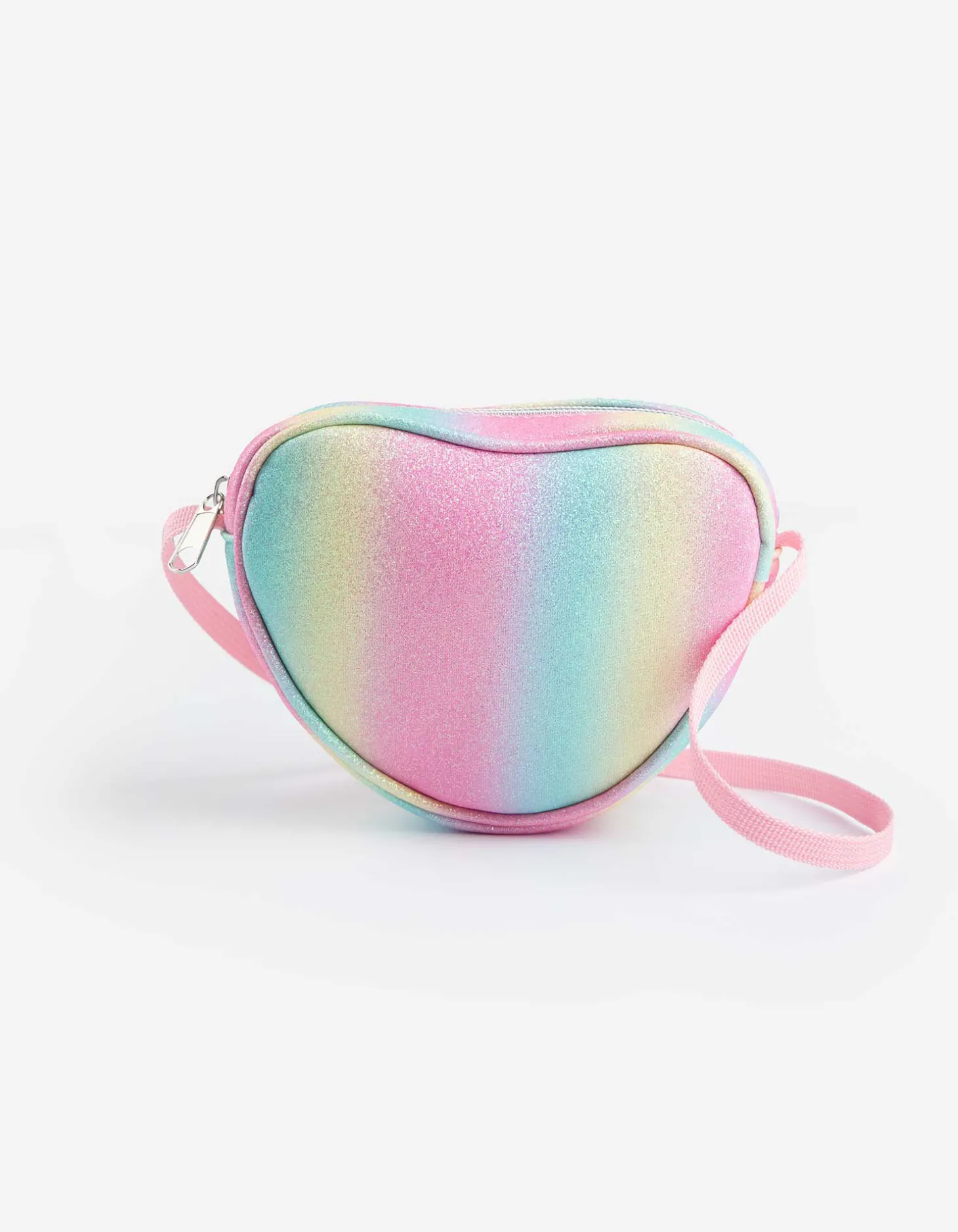 Schoudertas - Glitterstof - brons